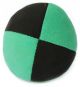 Juggle ball 8 panel Black green