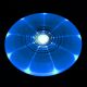 Flashflight LED Blue Frisbee
